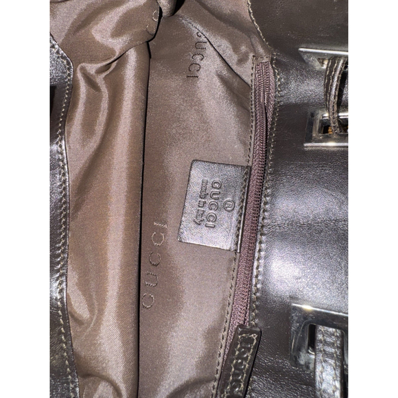 GUCCI GG Monogram Canvas Drawstring Backpack Rucksack - Picture 14 of 16